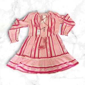 Veronica Beard Danica Printed Cotton-Blend Mini Dress Size Small